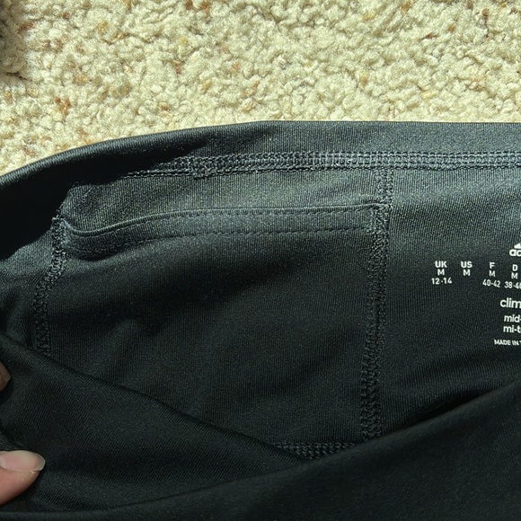 Adidas Women’s Climalite Midrise Leggings - Picture 3 of 4